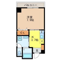 Earl Grey マンション大橋の物件間取画像